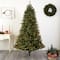 7.5ft. Pre-Lit Majestic Multi-Pine Christmas Tree, Clear Lights